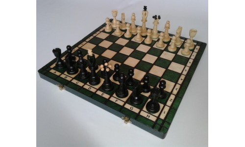 Шахматы "Ace" 3115 изумруд Madon, 40х40см Шахматы "Ace" 3115 изумруд Madon, 40х40см
